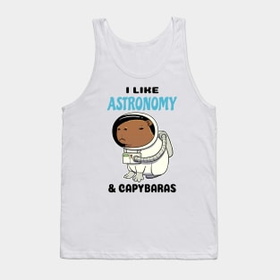 I Like Astronomy and Capybaras Tank Top